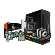 Lotus PC PG596D, AMD Ryzen 5 9600X 16GB RAM, 512GB SSD Pro Gaming Desktop PC (Without Monitor, KB and Mou)